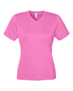 Team 365 TT15W, Women's Zone Performance Mesh T-shirt, Sport Charity Pink