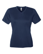 Team 365 TT15W, Women's Zone Performance Mesh T-shirt, Sport Dark Navy