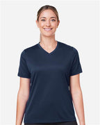 Team 365 TT15W, Women's Zone Performance Mesh T-shirt, Sport Dark Navy