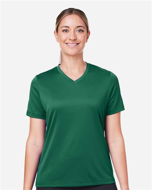 Team 365 TT15W, Women's Zone Performance Mesh T-shirt, Sport Forest
