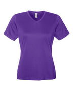 Team 365 TT15W, Women's Zone Performance Mesh T-shirt, Sport Purple