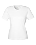 Team 365 TT15W, Women's Zone Performance Mesh T-shirt, White