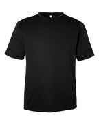 Team 365 TT15, Men's Zone Performance Mesh T-shirt, Black