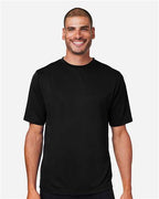 Team 365 TT15, Men's Zone Performance Mesh T-shirt, Black