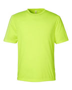 Team 365 TT15, Men's Zone Performance Mesh T-shirt, Safety Yellow