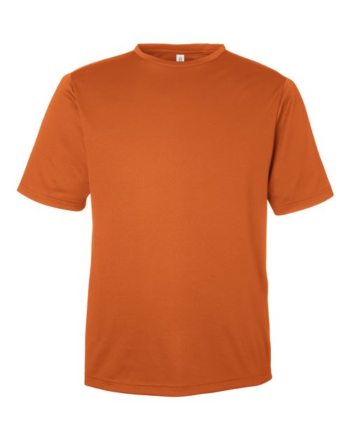 Team 365 TT15, Men's Zone Performance Mesh T-shirt, Sport Burnt Orange