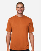 Team 365 TT15, Men's Zone Performance Mesh T-shirt, Sport Burnt Orange