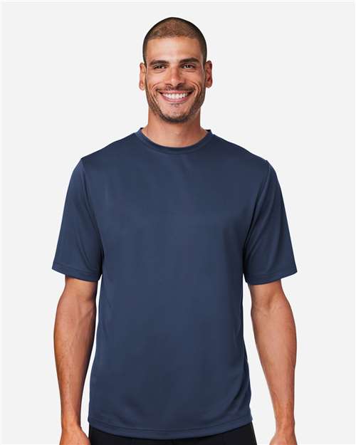Team 365 TT15, Men's Zone Performance Mesh T-shirt, Sport Dark Navy