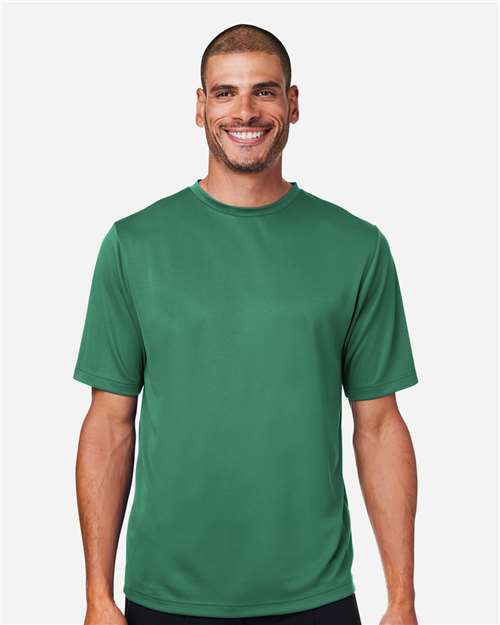 Team 365 TT15, Men's Zone Performance Mesh T-shirt, Sport Forest