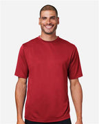 Team 365 TT15, Men's Zone Performance Mesh T-shirt, Sport Red
