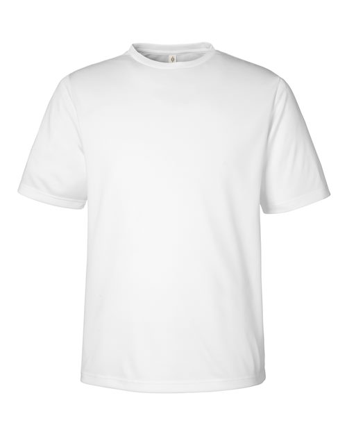 Team 365 TT15, Men's Zone Performance Mesh T-shirt, White