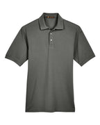Harriton M265, 13836 Men's Easy Blend Polo, Charcoal