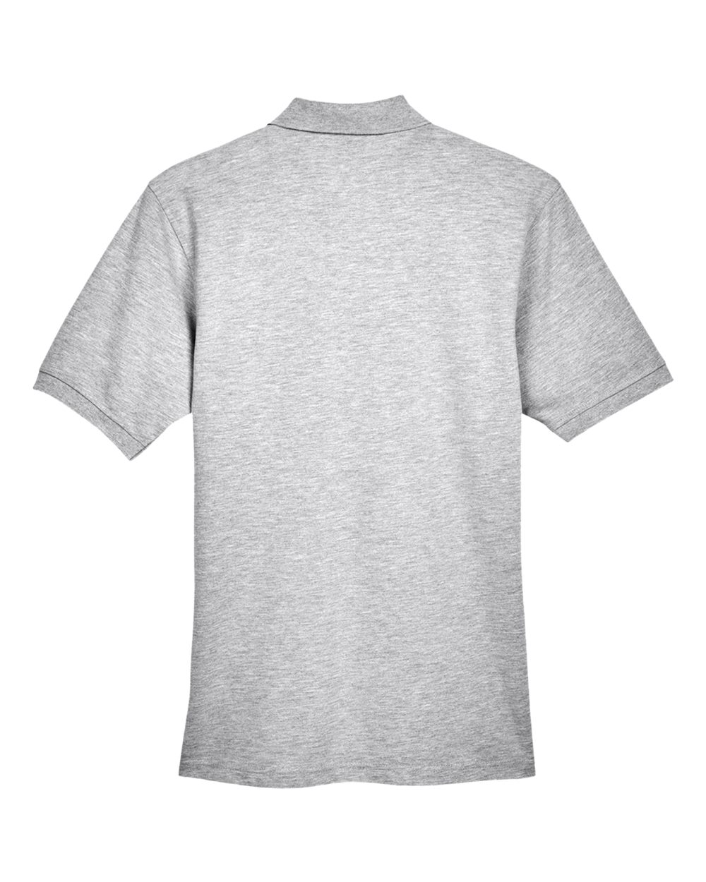 Harriton M265, 13836 Men's Easy Blend Polo, Grey Heather
