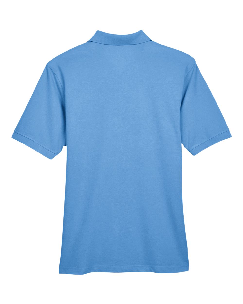 Harriton M265, 13836 Men's Easy Blend Polo, Light College Blue