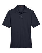 Harriton M265, 13836 Men's Easy Blend Polo, Navy