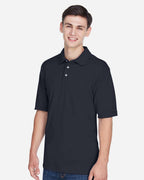 Harriton M265, 13836 Men's Easy Blend Polo, Navy