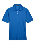 Harriton M265, 13836 Men's Easy Blend Polo, True Royal