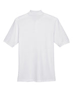 Harriton M265, 13836 Men's Easy Blend Polo, White