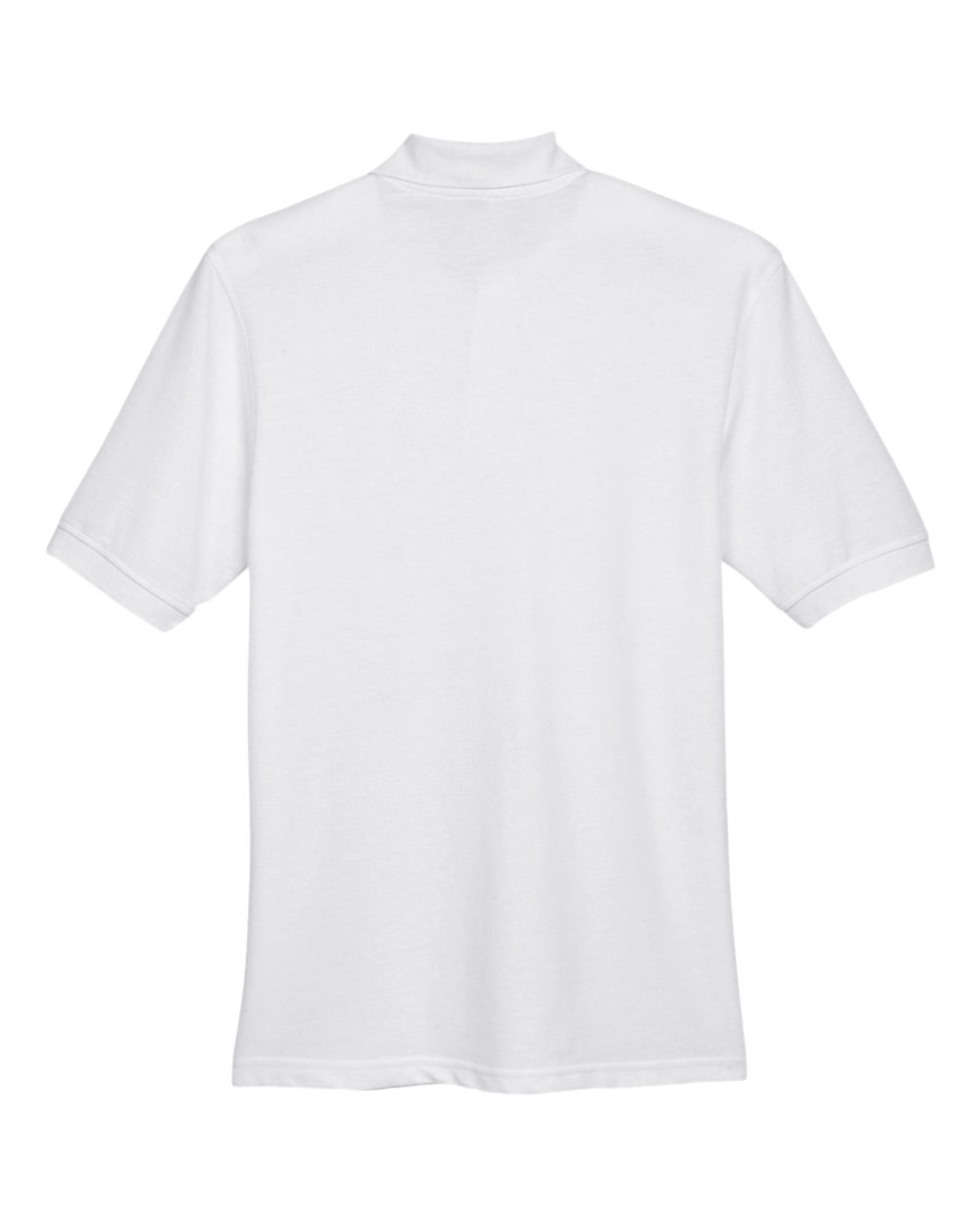 Harriton M265, 13836 Men's Easy Blend Polo, White