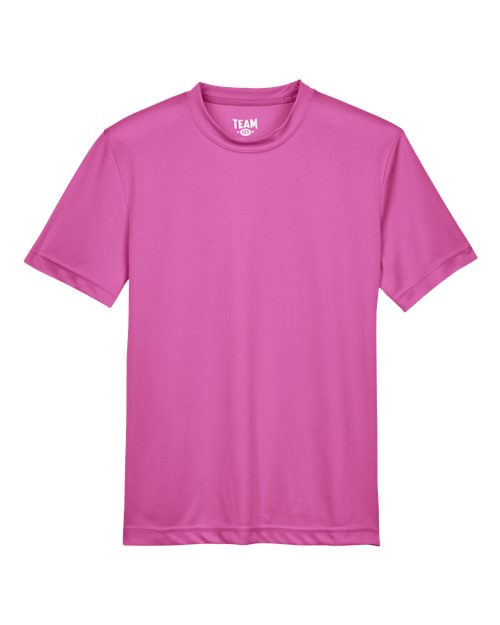 Team 365 TT11Y, Youth Zone Performance T-shirt, Sport Charity Pink