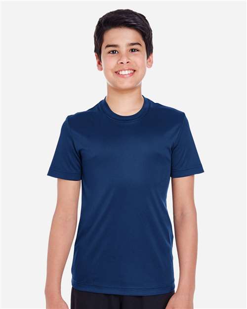 Team 365 TT11Y, Youth Zone Performance T-shirt, Sport Dark Navy
