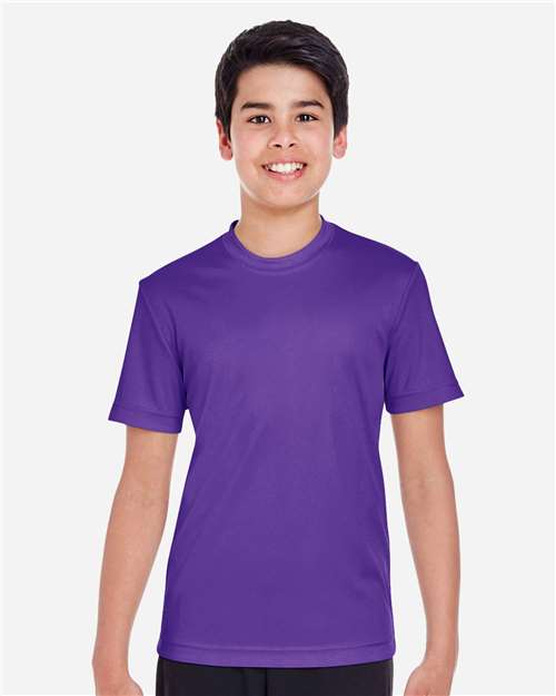 Team 365 TT11Y, Youth Zone Performance T-shirt, Sport Purple