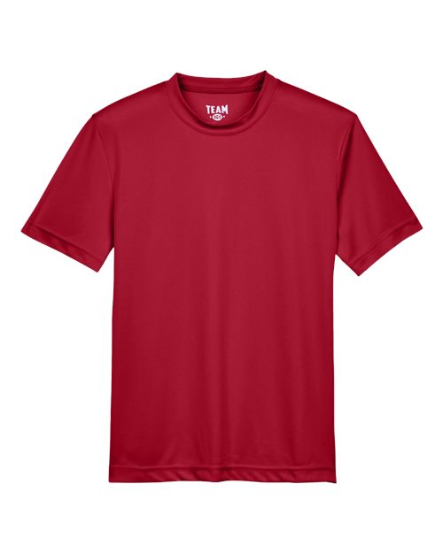 Team 365 TT11Y, Youth Zone Performance T-shirt, Sport Scarlet Red