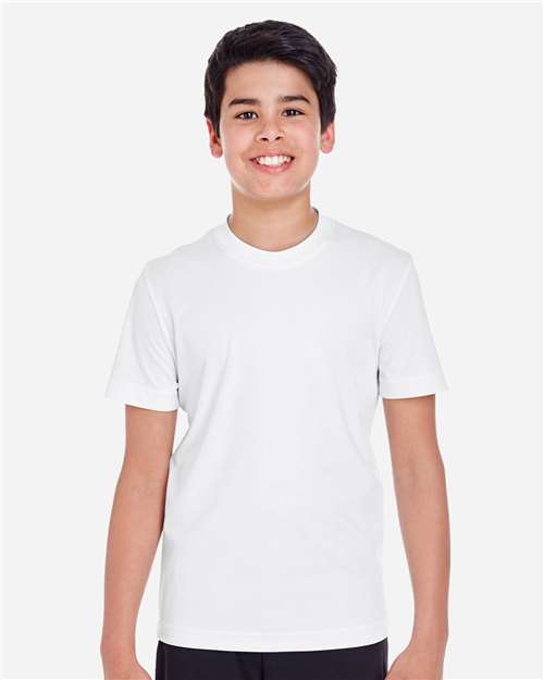Team 365 TT11Y, Youth Zone Performance T-shirt, White