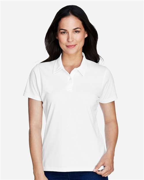 Team 365 TT21W, Women's Command Snag Protection Polo, White
