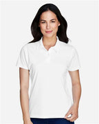 Team 365 TT21W, Women's Command Snag Protection Polo, White