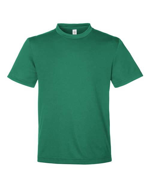 Team 365 TT15Y, Youth Zone Performance Mesh T-shirt, Sport Forest