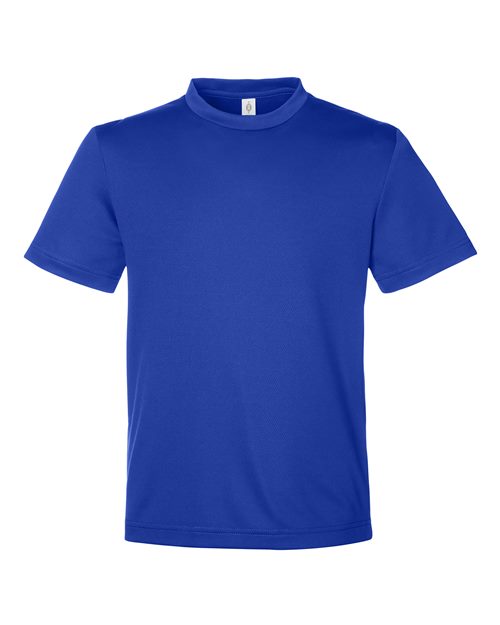 Team 365 TT15Y, Youth Zone Performance Mesh T-shirt, Sport Royal