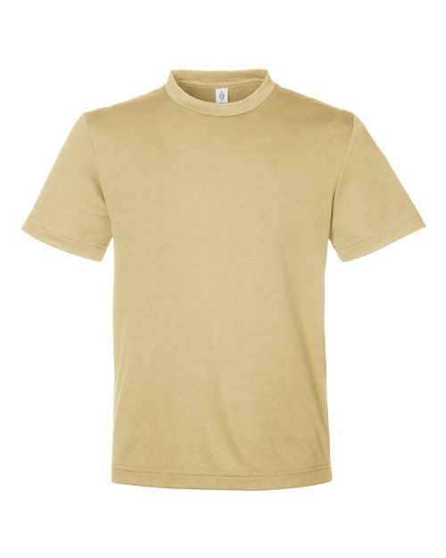 Team 365 TT15Y, Youth Zone Performance Mesh T-shirt, Sport Vegas Gold