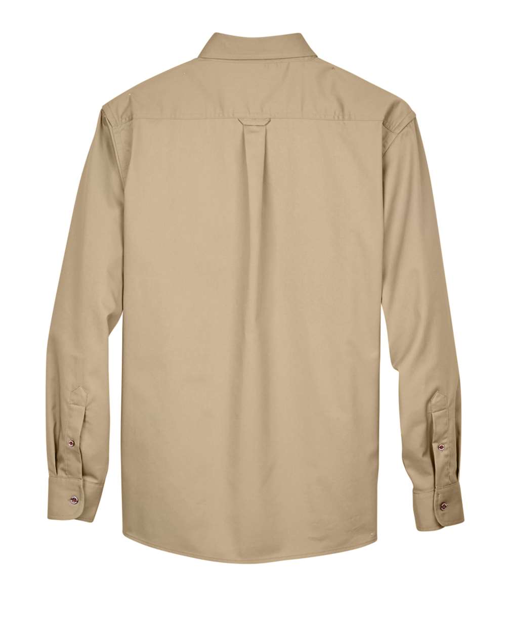 Harriton M500, 13845 Men's Easy Blend Twill Shirt, Stone