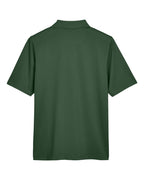 Harriton M348, 13850 Men's Advantage Snag Protection Plus Polo, Dark Green