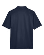 Harriton M348, 13850 Men's Advantage Snag Protection Plus Polo, Dark Navy