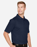Harriton M348, 13850 Men's Advantage Snag Protection Plus Polo, Dark Navy