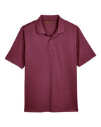 Harriton M348, 13850 Men's Advantage Snag Protection Plus Polo, Maroon