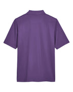 Harriton M348, 13850 Men's Advantage Snag Protection Plus Polo, Team Purple