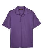 Harriton M348, 13850 Men's Advantage Snag Protection Plus Polo, Team Purple