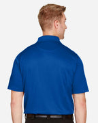 Harriton M348, 13850 Men's Advantage Snag Protection Plus Polo, True Royal