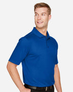 Harriton M348, 13850 Men's Advantage Snag Protection Plus Polo, True Royal