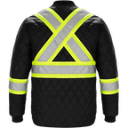 CX2 Hi-Vis L01220, - Patch - Hi-vis Quilted Jacket, Black