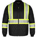 CX2 Hi-Vis L01220, - Patch - Hi-vis Quilted Jacket, Black