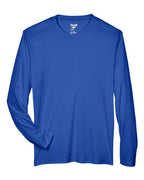 Team 365 TT11L, Men's Zone Performance Long Sleeve T-shirt, Sport Royal