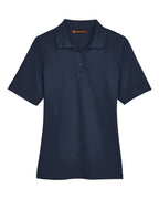 Harriton M348W, 13856 Women's Advantage Snag Protection Plus Polo, Dark Navy