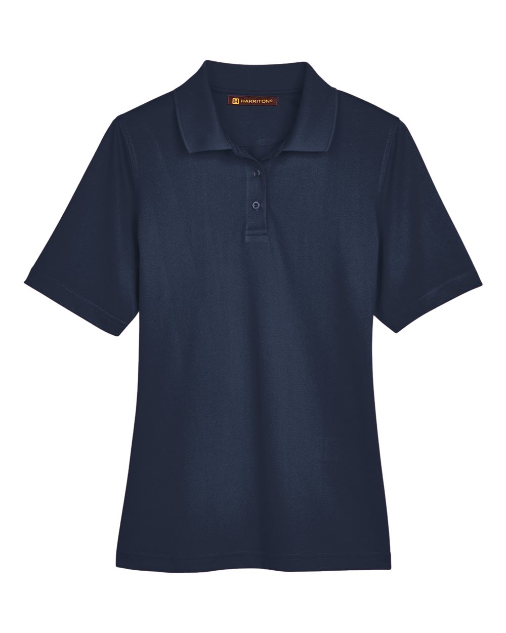 Harriton M348W, 13856 Women's Advantage Snag Protection Plus Polo, Dark Navy