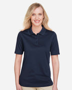 Harriton M348W, 13856 Women's Advantage Snag Protection Plus Polo, Dark Navy