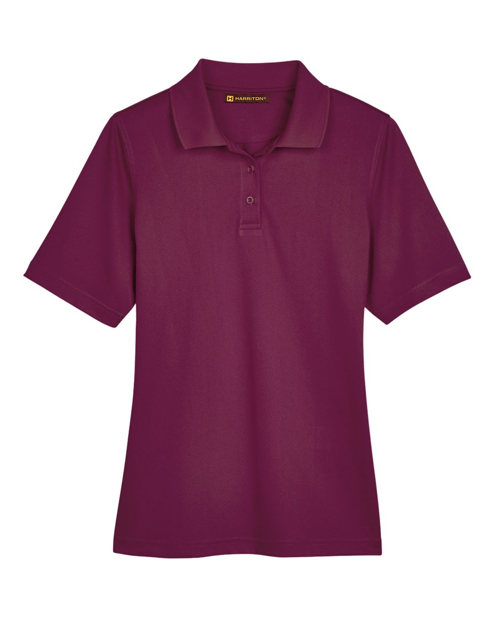 Harriton M348W, 13856 Women's Advantage Snag Protection Plus Polo, Maroon
