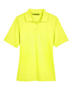 Harriton M348W, 13856 Women's Advantage Snag Protection Plus Polo, Safety Yellow